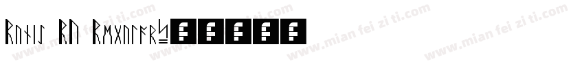 Runic RU Regular字体转换